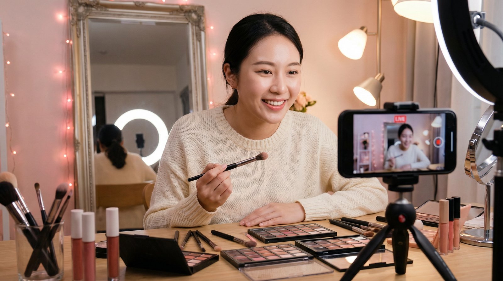 蜜桃美妆视频教程